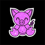 pic for Pink Glitter Pig